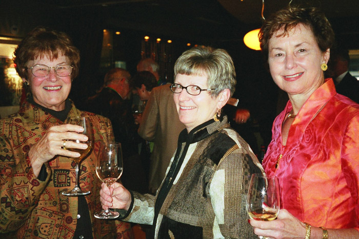 Pat Harmann, Mary Jane James, Marilyn Osborne